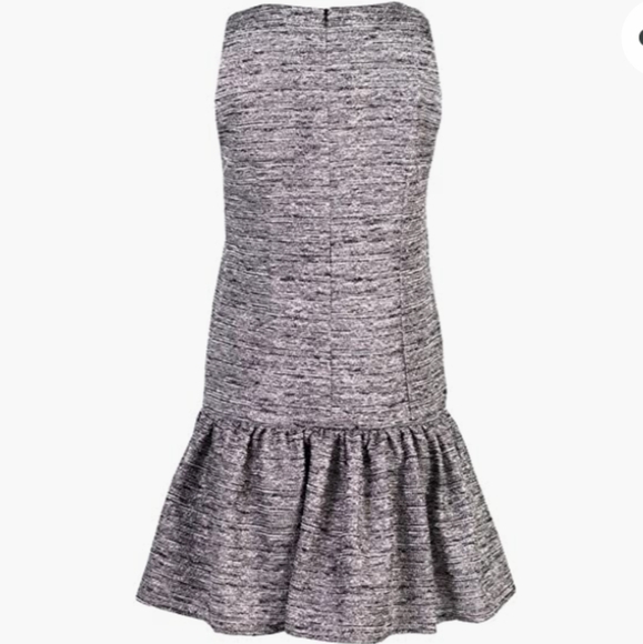 🥳🔥🎉Hunter Bell Metallic Tweed Drop Waist Dress - Picture 5 of 16